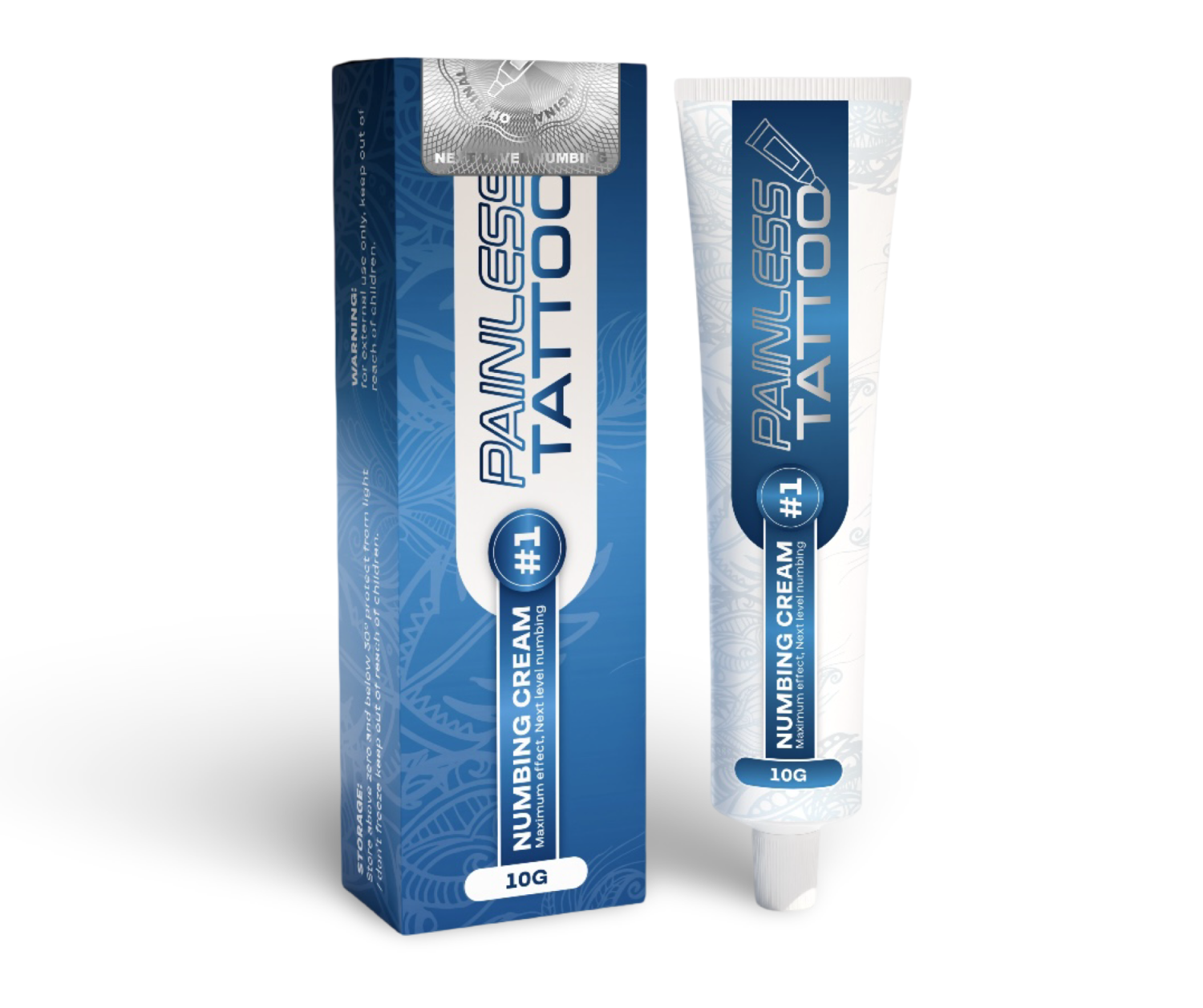 PAINLESS TATTOO NUMBING CREAM